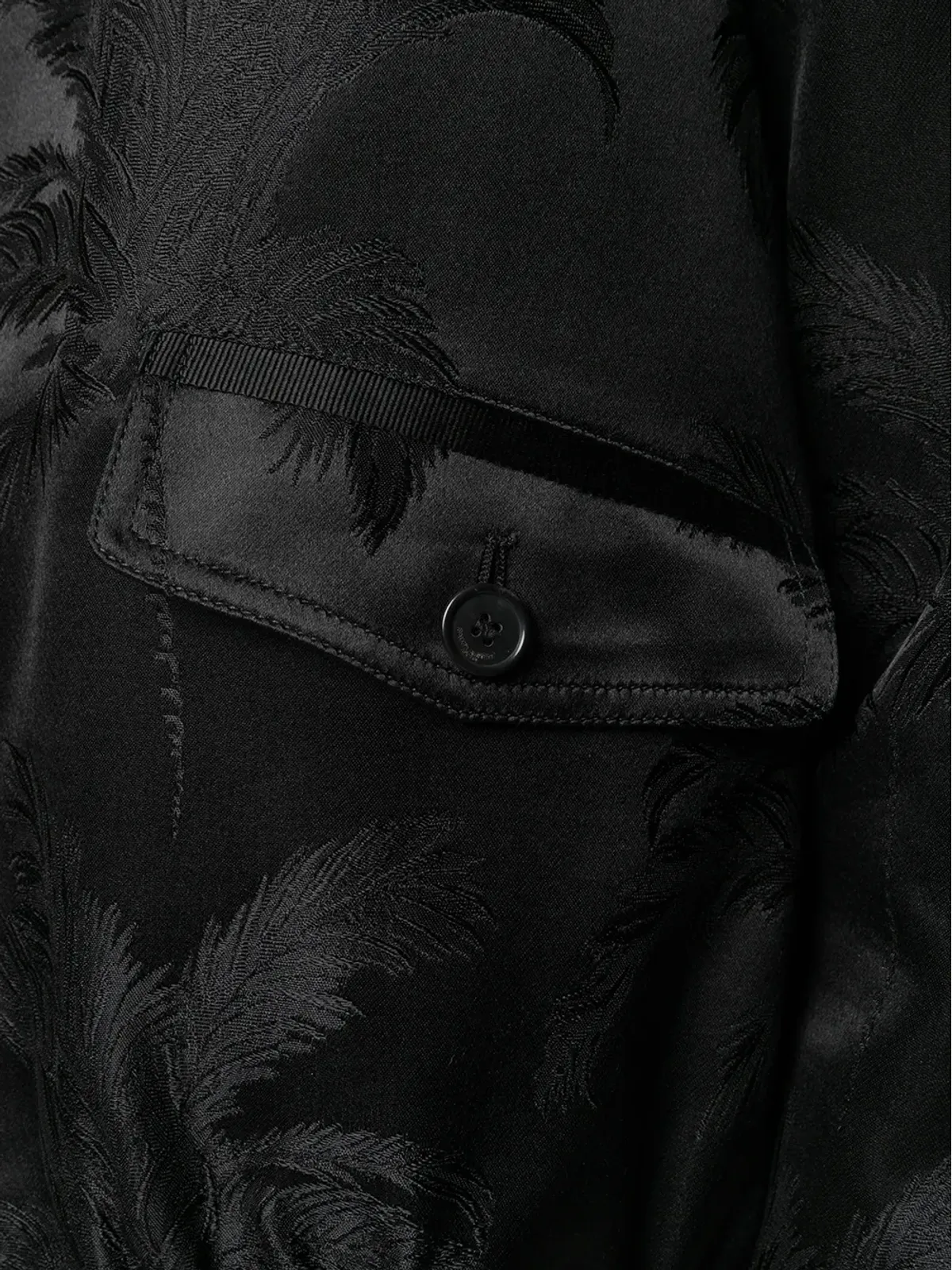 Saint Laurent パームモチーフ刺繍ジャケット - 画像5