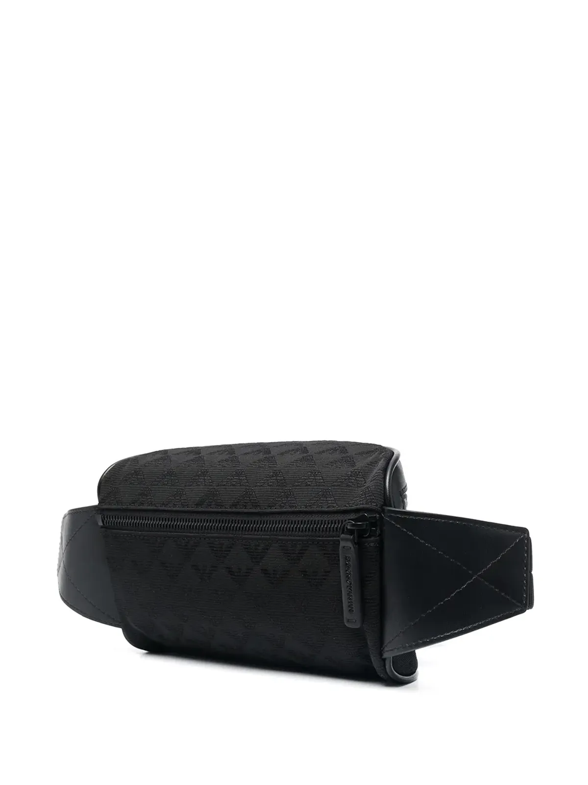 Emporio Armani monogram belt bag - Black - 画像3