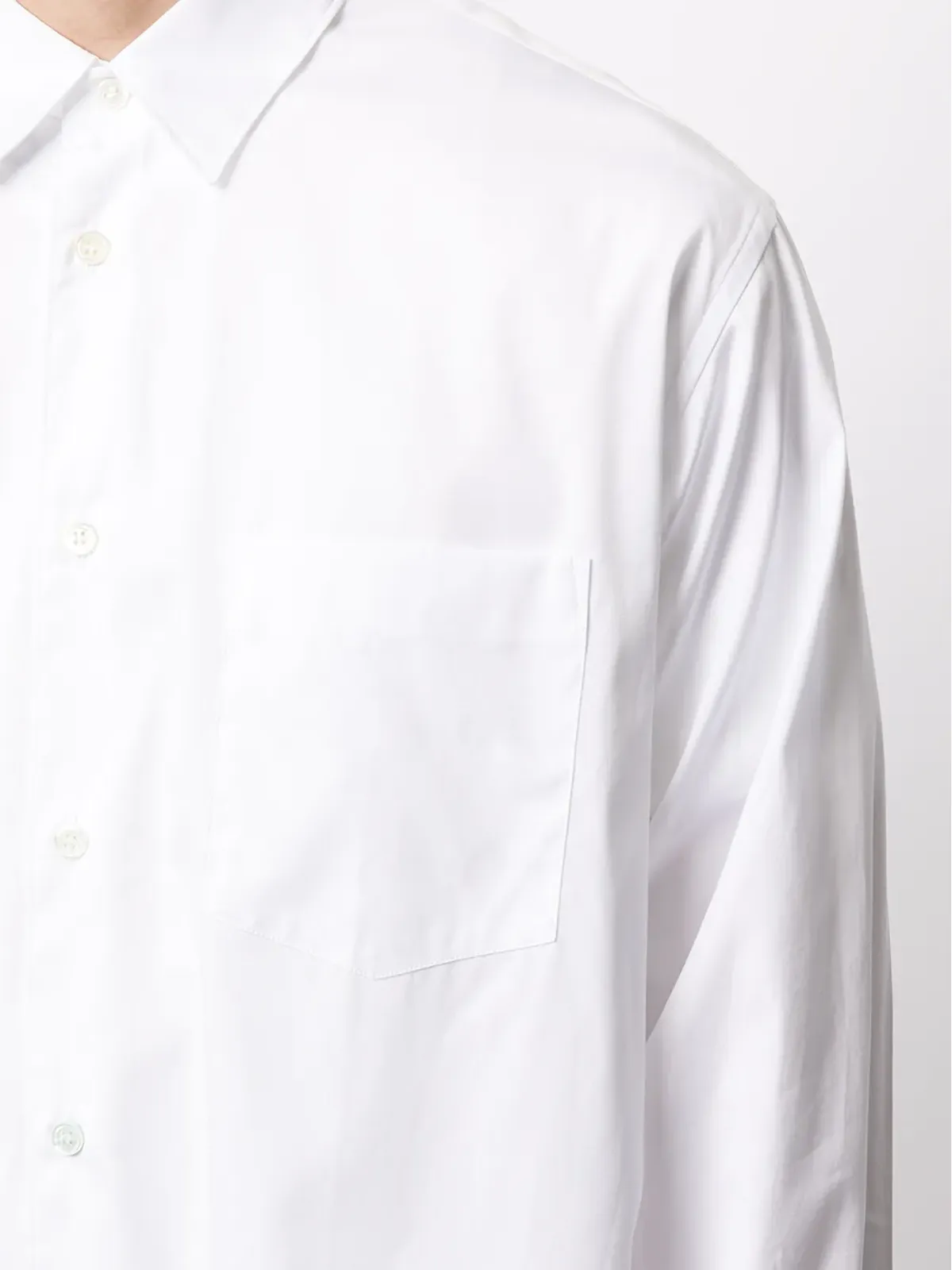 Comme Des Garçons Shirt 長袖コットンシャツ - White - 画像5