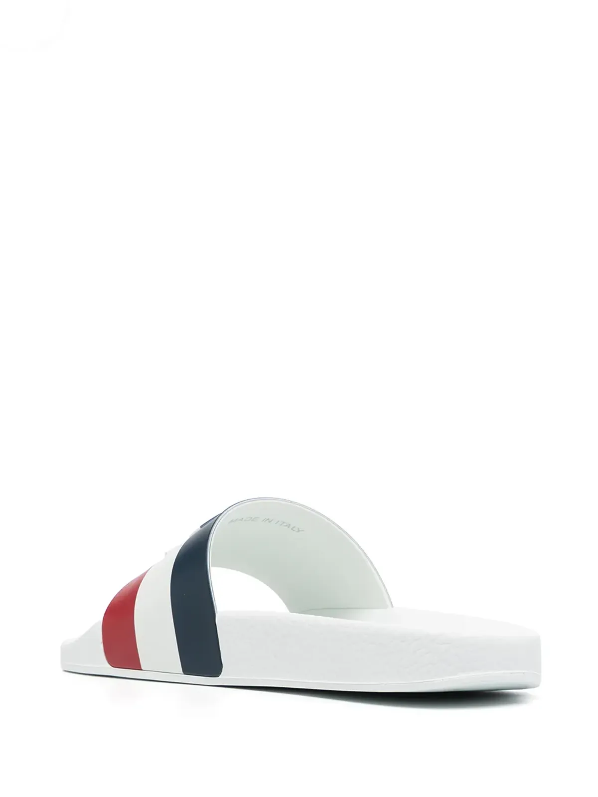 Moncler RWB stripe slides（ホワイト） - 画像3