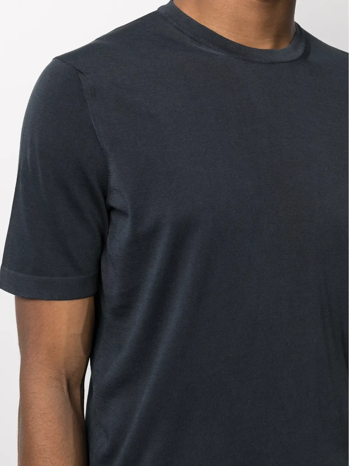 Drumohr ラウンドネックTシャツ - 画像5