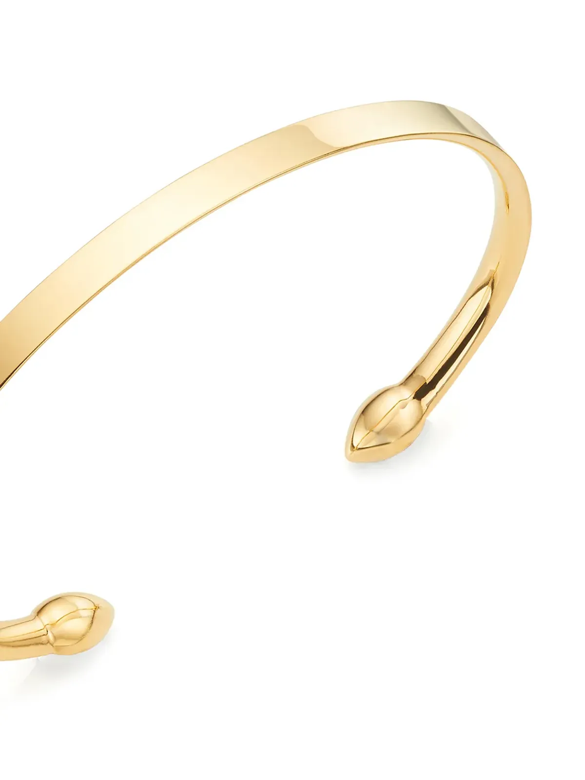 Monica Vinader Fiji Bud cuff - Gold - 画像4