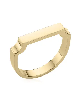 Monica Vinader Signature flat top ring - サムネイル2