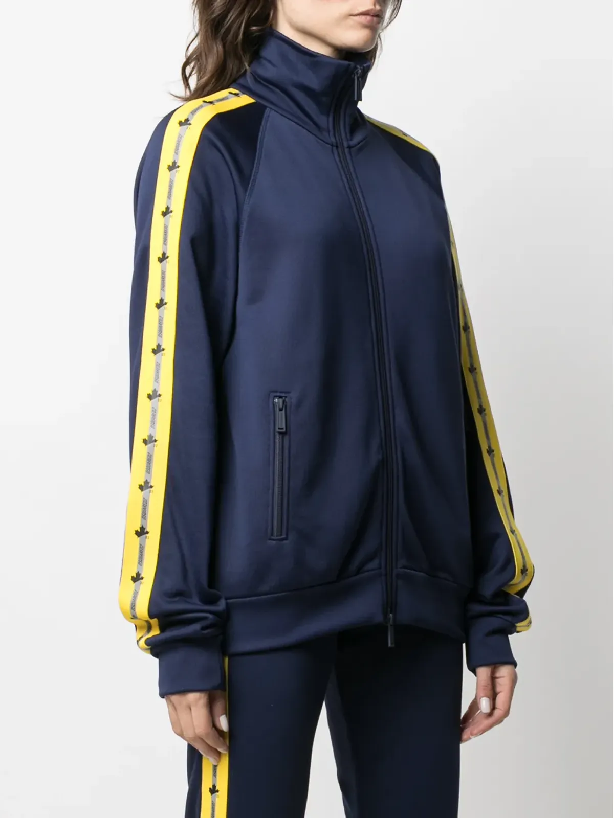 DSQUARED2 ロゴテープ トラックジャケット - ブルー - 画像3