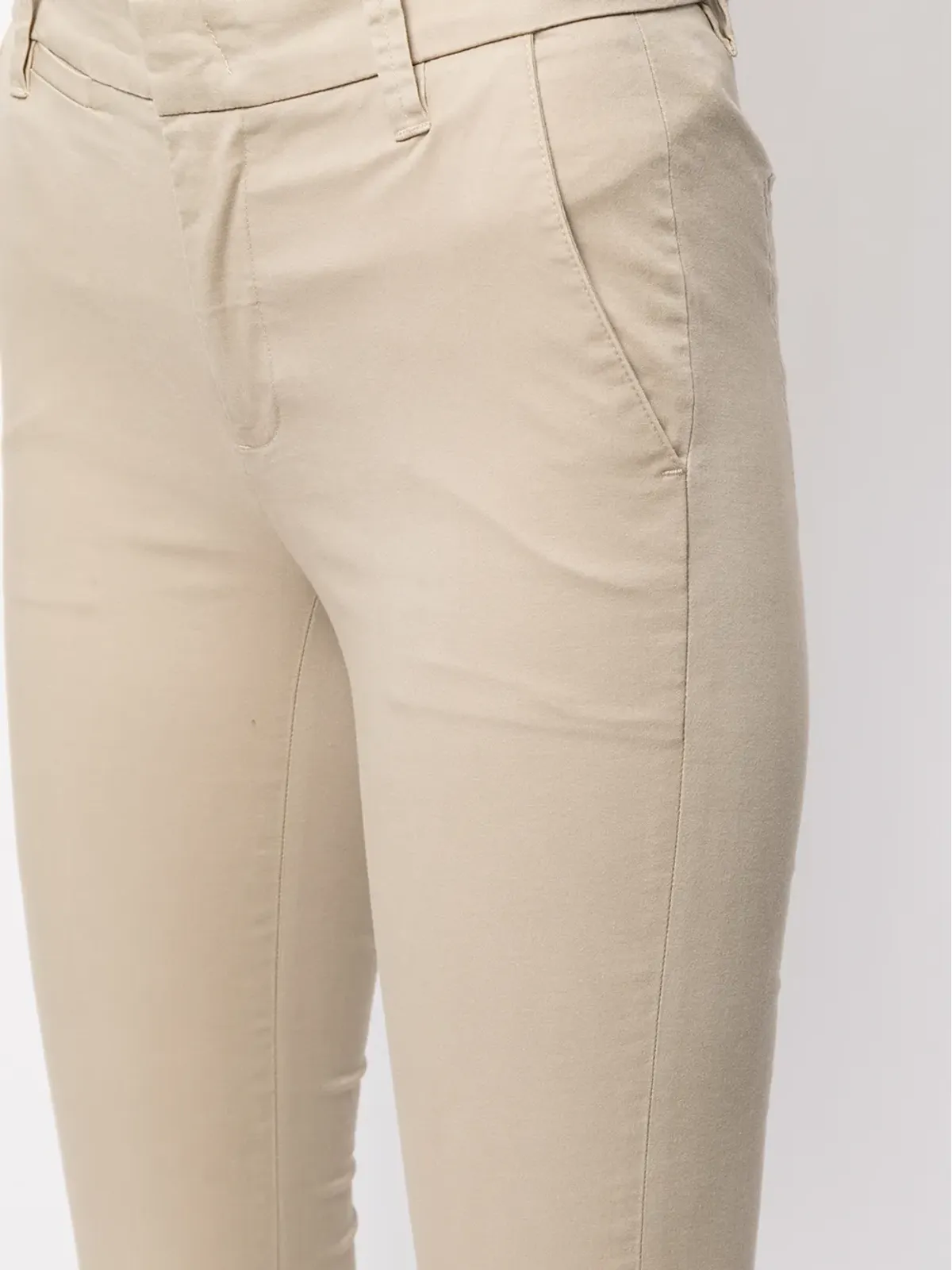 Vince クロップドストレッチコットンパンツ - 画像5