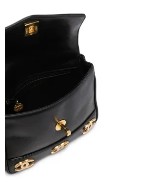 CHANEL Pre-Owned 1990年代 トリプルCC ベルトバッグ - ブラック - サムネイル5