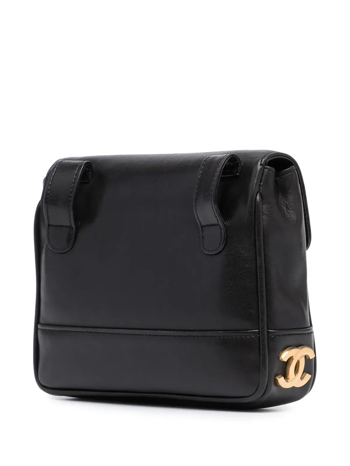CHANEL Pre-Owned 1990年代 トリプルCC ベルトバッグ - ブラック - 画像3