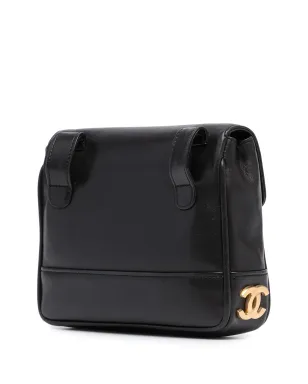 CHANEL Pre-Owned 1990年代 トリプルCC ベルトバッグ - ブラック - サムネイル3