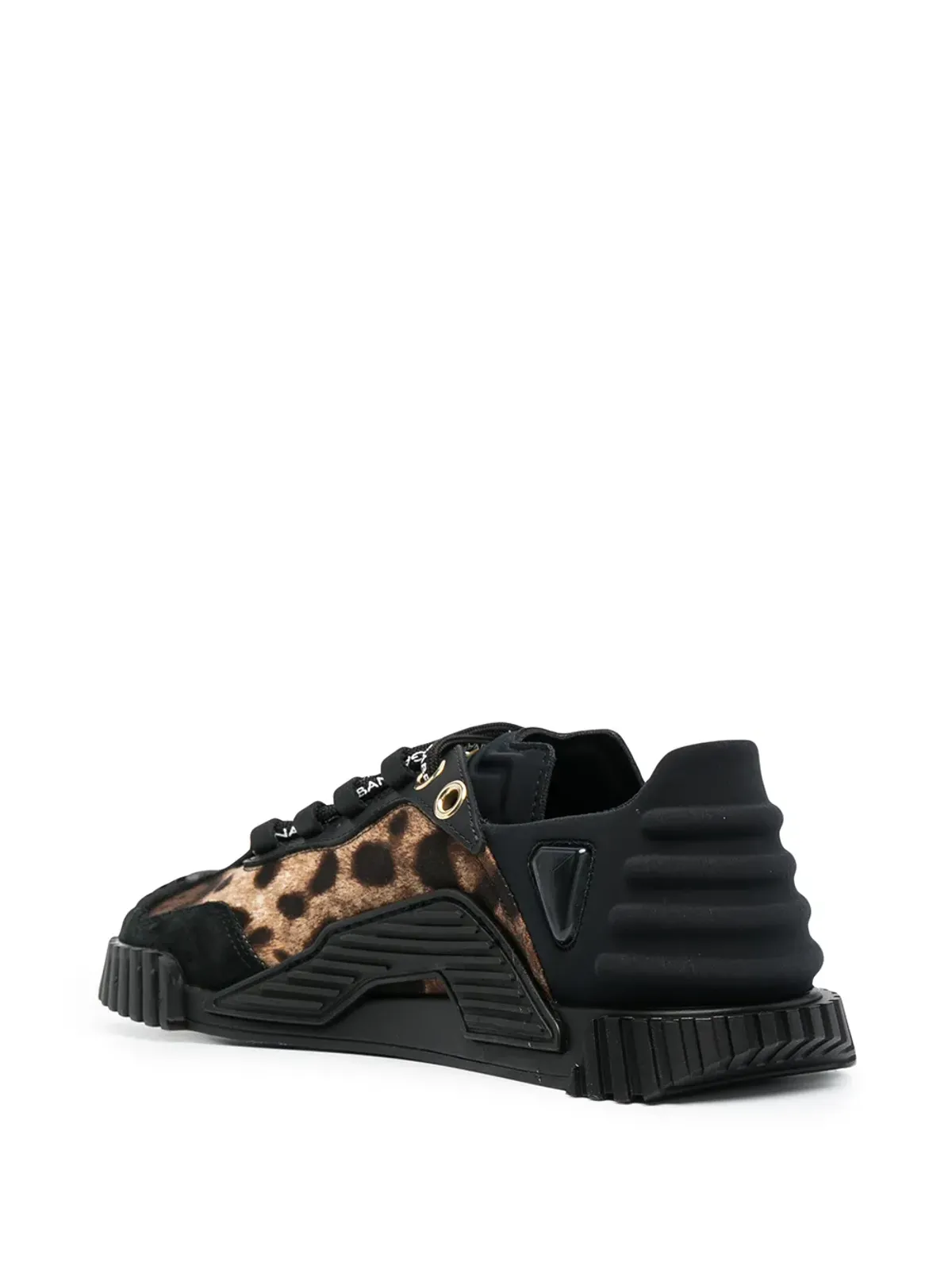 Dolce & Gabbana レオパードパネル ローカットスニーカー - 画像3