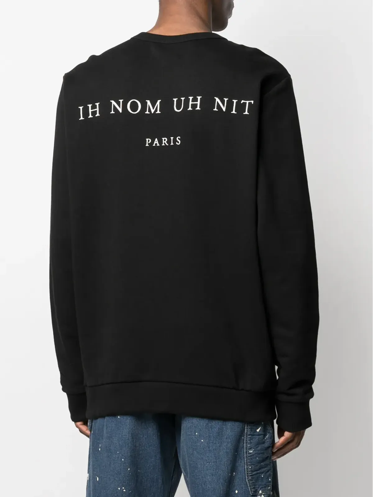 Ih Nom Uh Nit ヤシの木モチーフ刺繍スウェットシャツ - 画像4