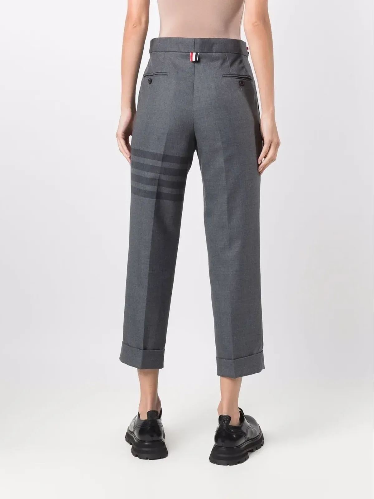Thom Browne 4-Bar クロップドパンツ - 画像4