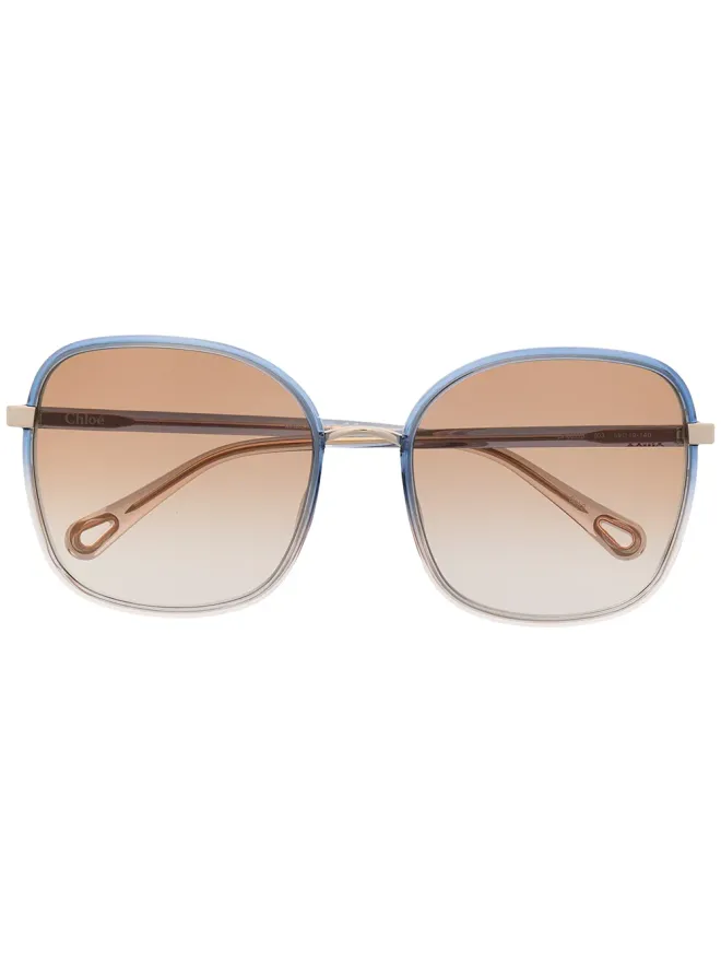 Chloé Eyewear Chloé Eyewear オーバーサイズサングラスの商品画像