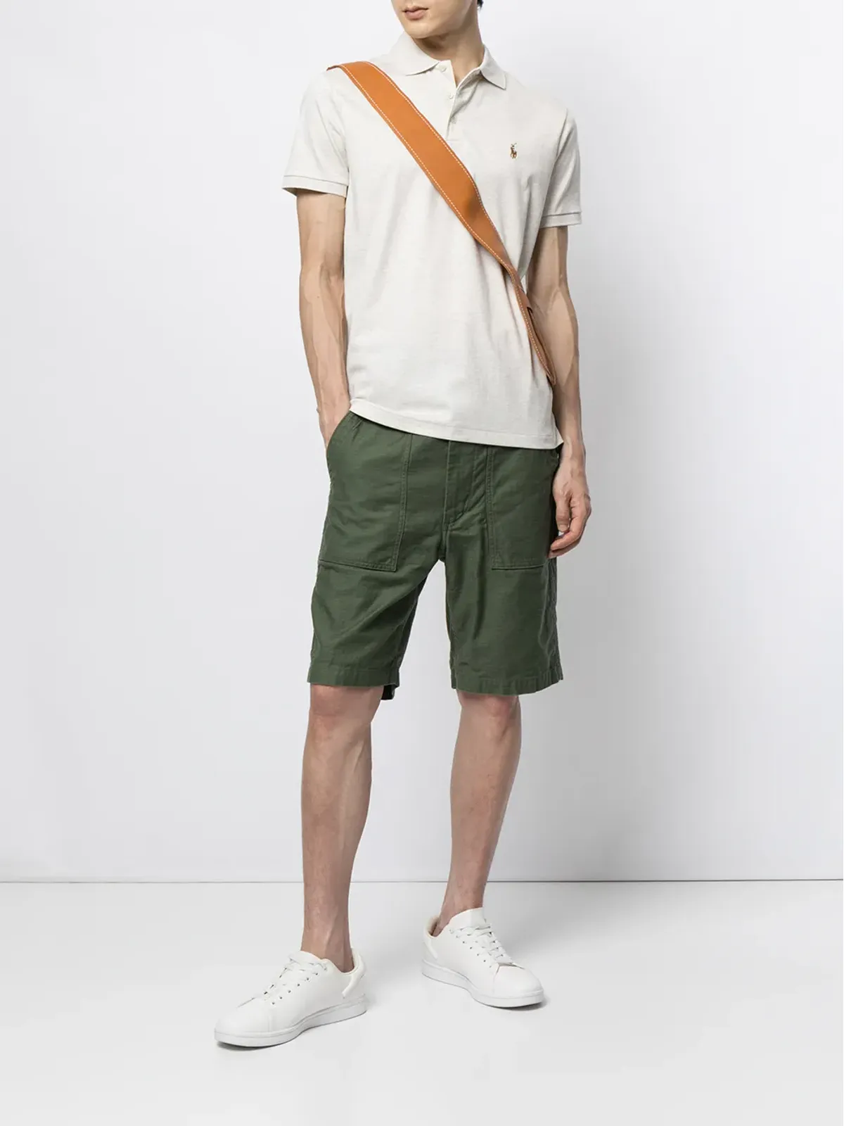 Polo Ralph Lauren Pima ロゴ刺繍ポロシャツ - Grey - 画像2