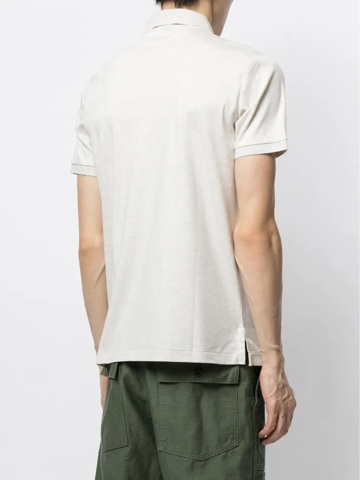 Polo Ralph Lauren Pima ロゴ刺繍ポロシャツ - Grey - 画像4