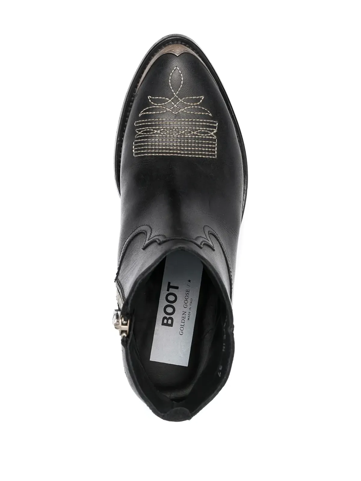 Golden Goose ヤングカウボーイブーツ - ブラック - 画像4