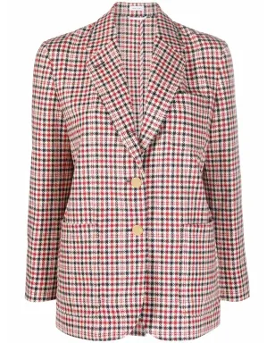 Thom Browne チェック柄シングルブレストブレザー - サムネイル1