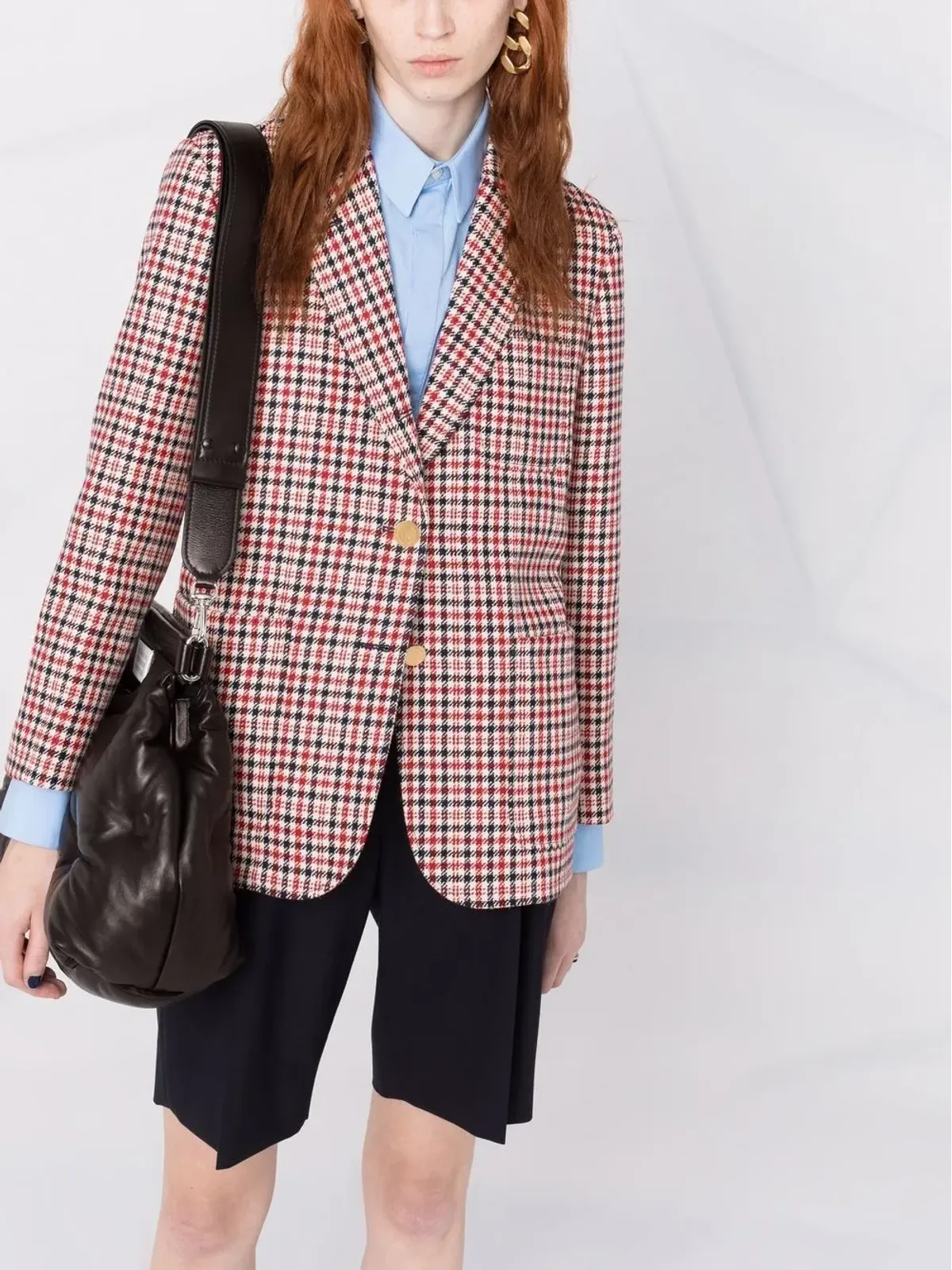 Thom Browne チェック柄シングルブレストブレザー - 画像5