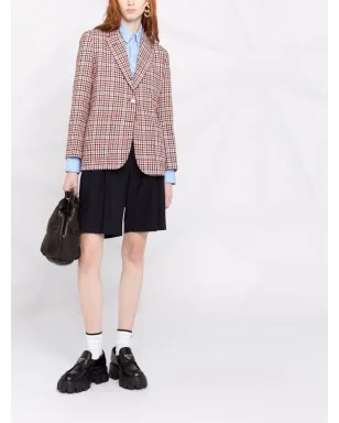 Thom Browne チェック柄シングルブレストブレザー - サムネイル2