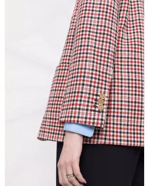 Thom Browne チェック柄シングルブレストブレザー - サムネイル3