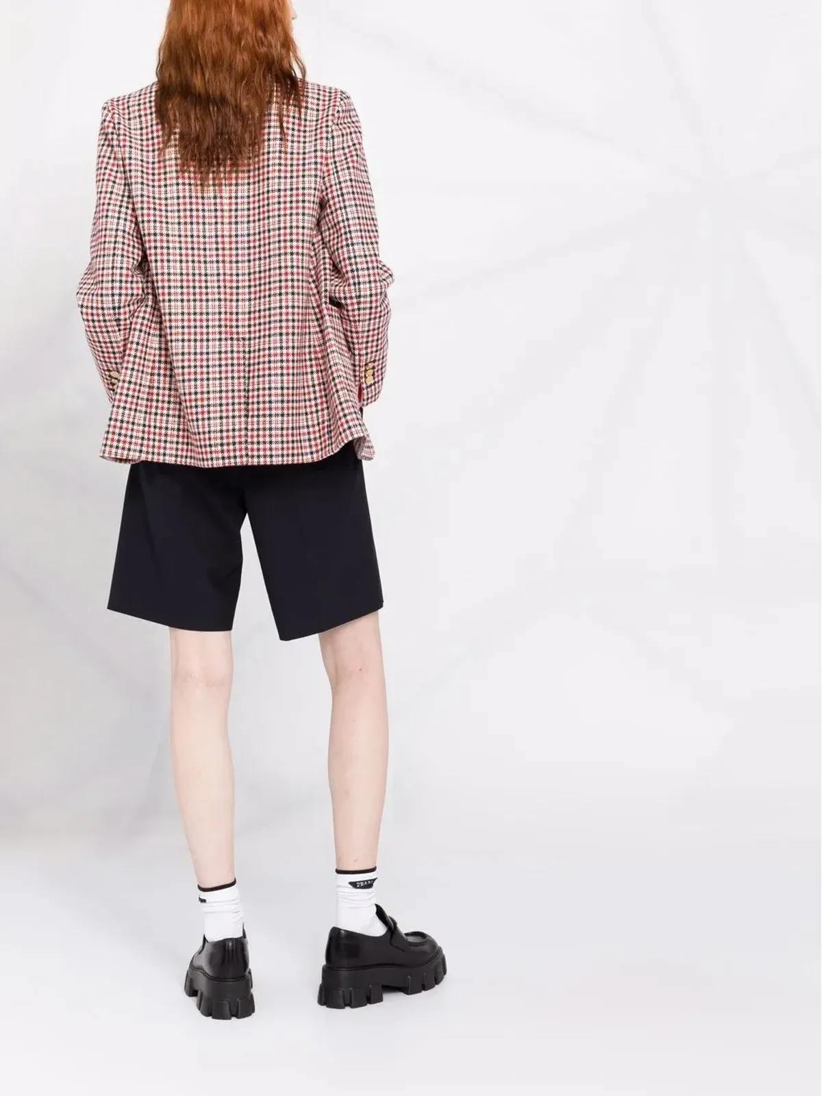 Thom Browne チェック柄シングルブレストブレザー - 画像4