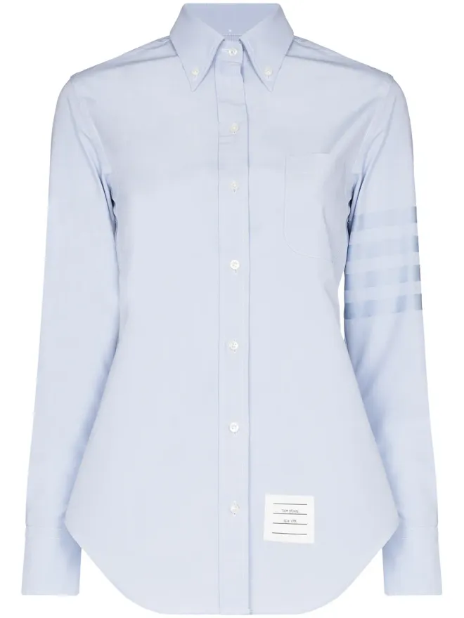 Thom Browne Thom Browne ロゴパッチ付きボタンシャツの商品画像