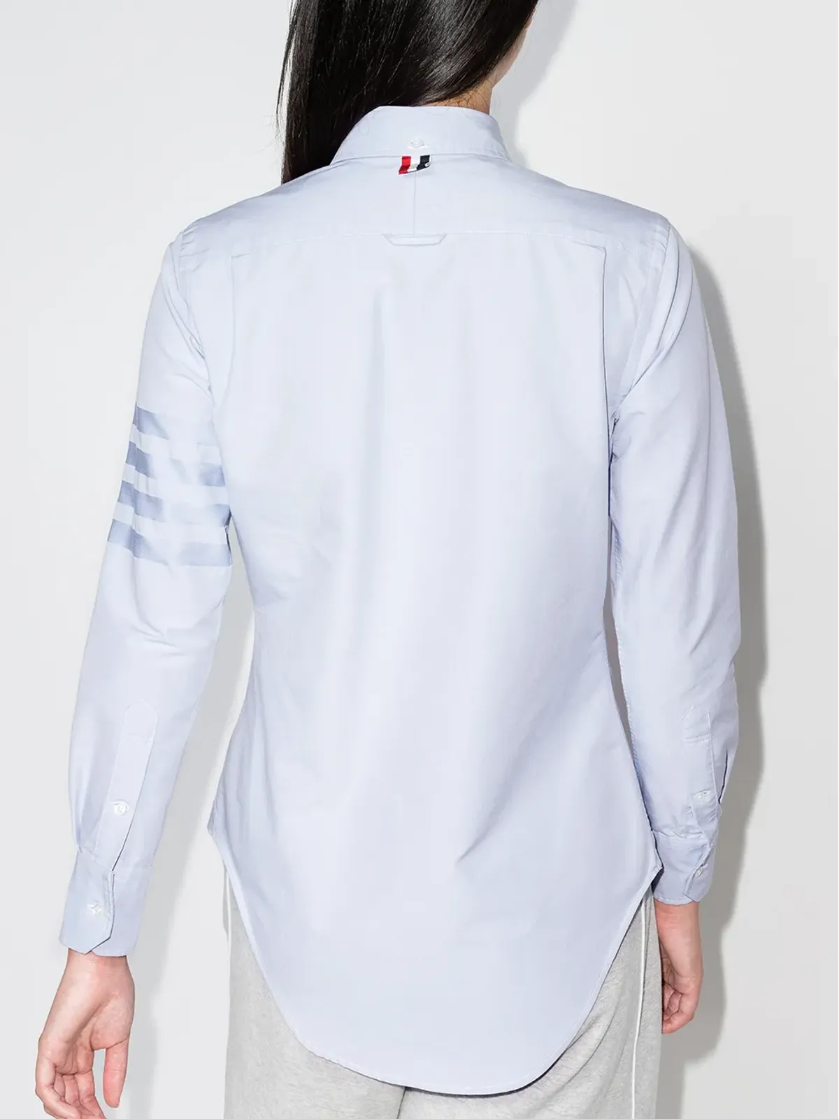 Thom Browne ロゴパッチ付きボタンシャツ - 画像3