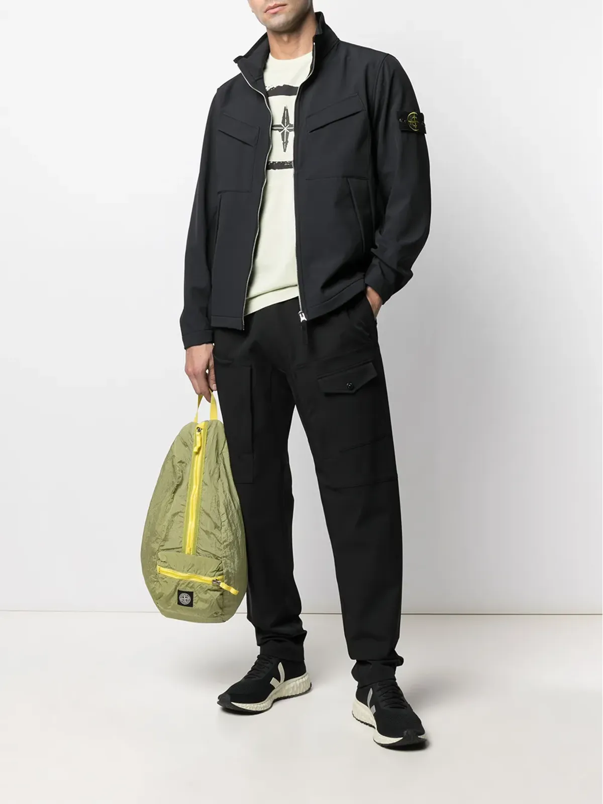 Stone Island カーゴポケット付きストレートレッグパンツ - 画像2