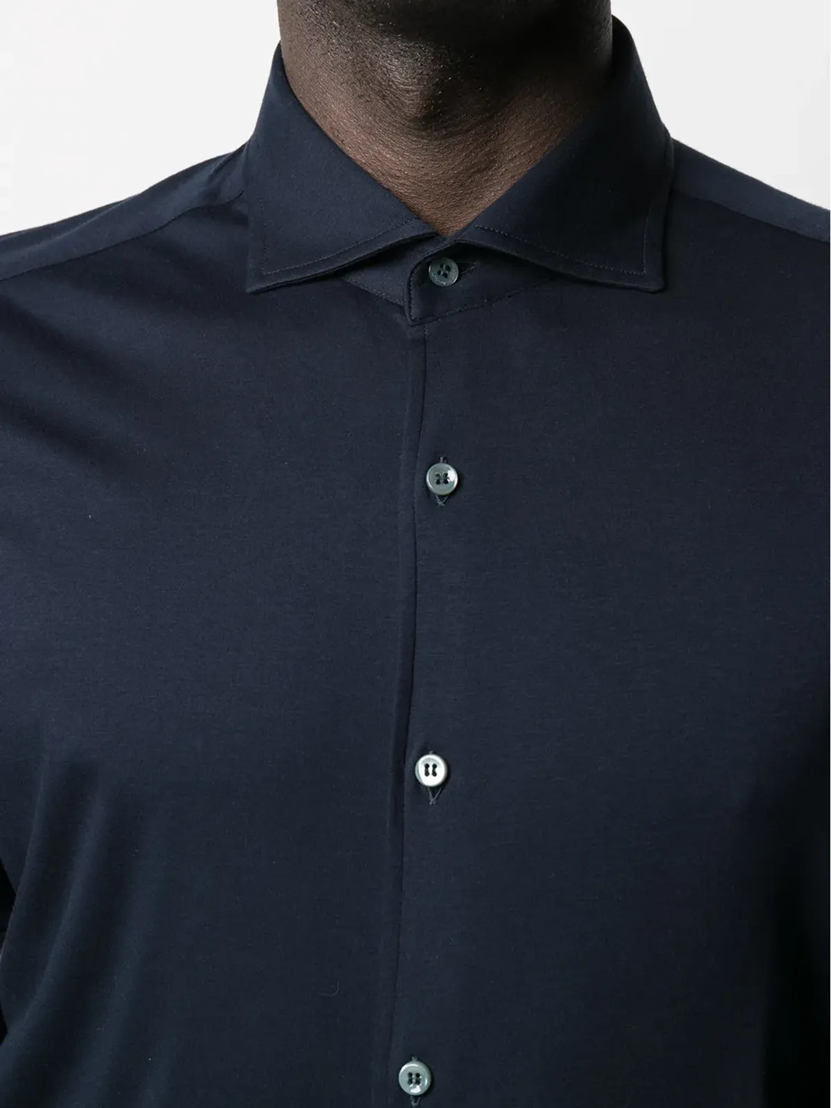 Loro Piana スプレッドカラー長袖シャツ - 画像5