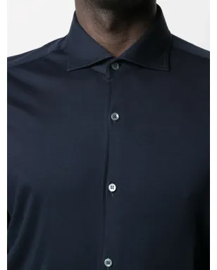 Loro Piana スプレッドカラー長袖シャツ - サムネイル5