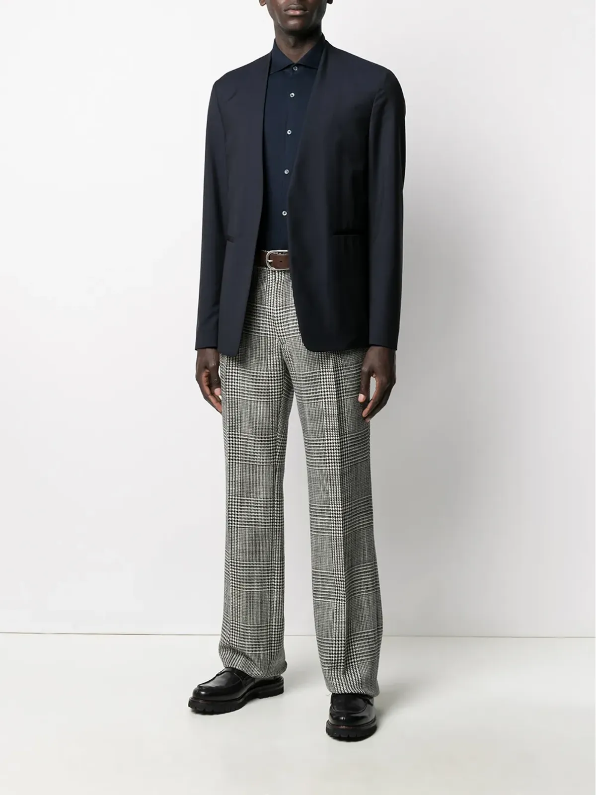 Loro Piana スプレッドカラー長袖シャツ - 画像2
