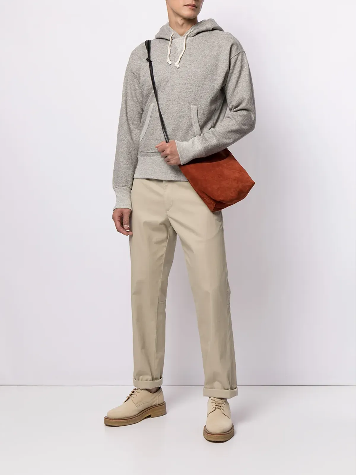Ralph Lauren RRL リブエッジ ドローストリング フーディ - 画像2
