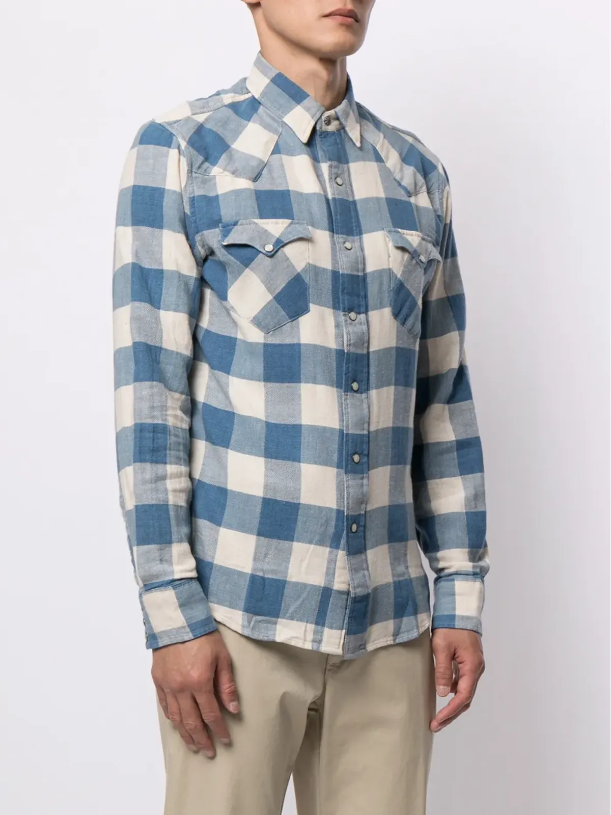 Ralph Lauren RRL ギンガムチェックシャツ - 画像3