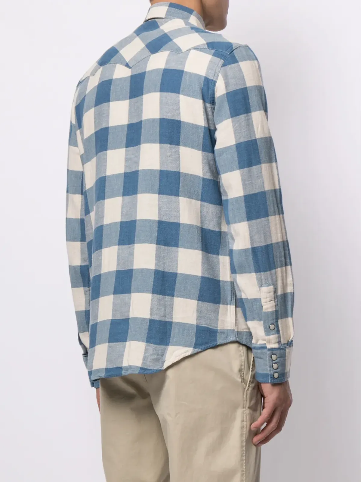 Ralph Lauren RRL ギンガムチェックシャツ - 画像4