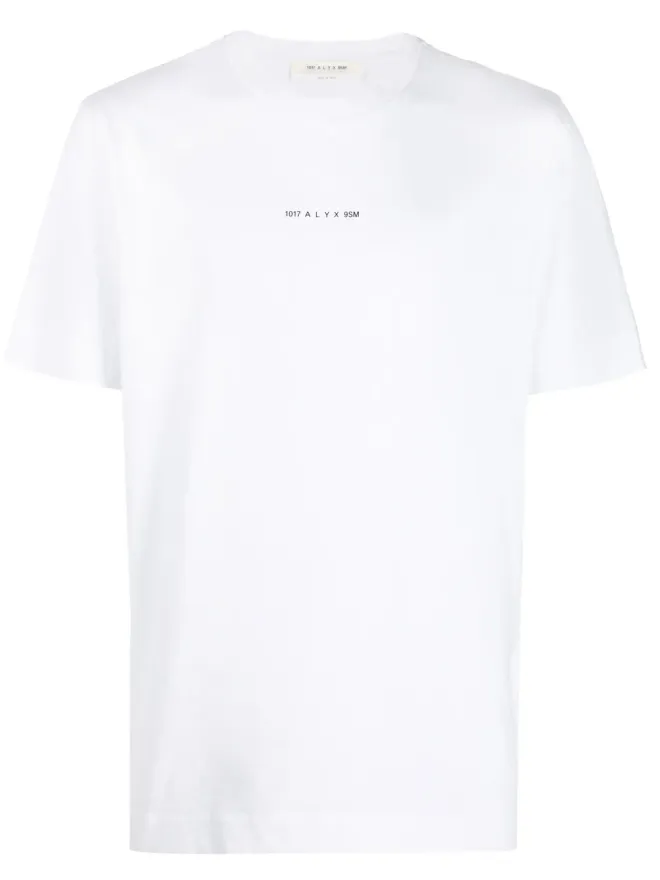 1017 ALYX 9SM 1017 ALYX 9SM テキストプリント Tシャツ - Whiteの商品画像