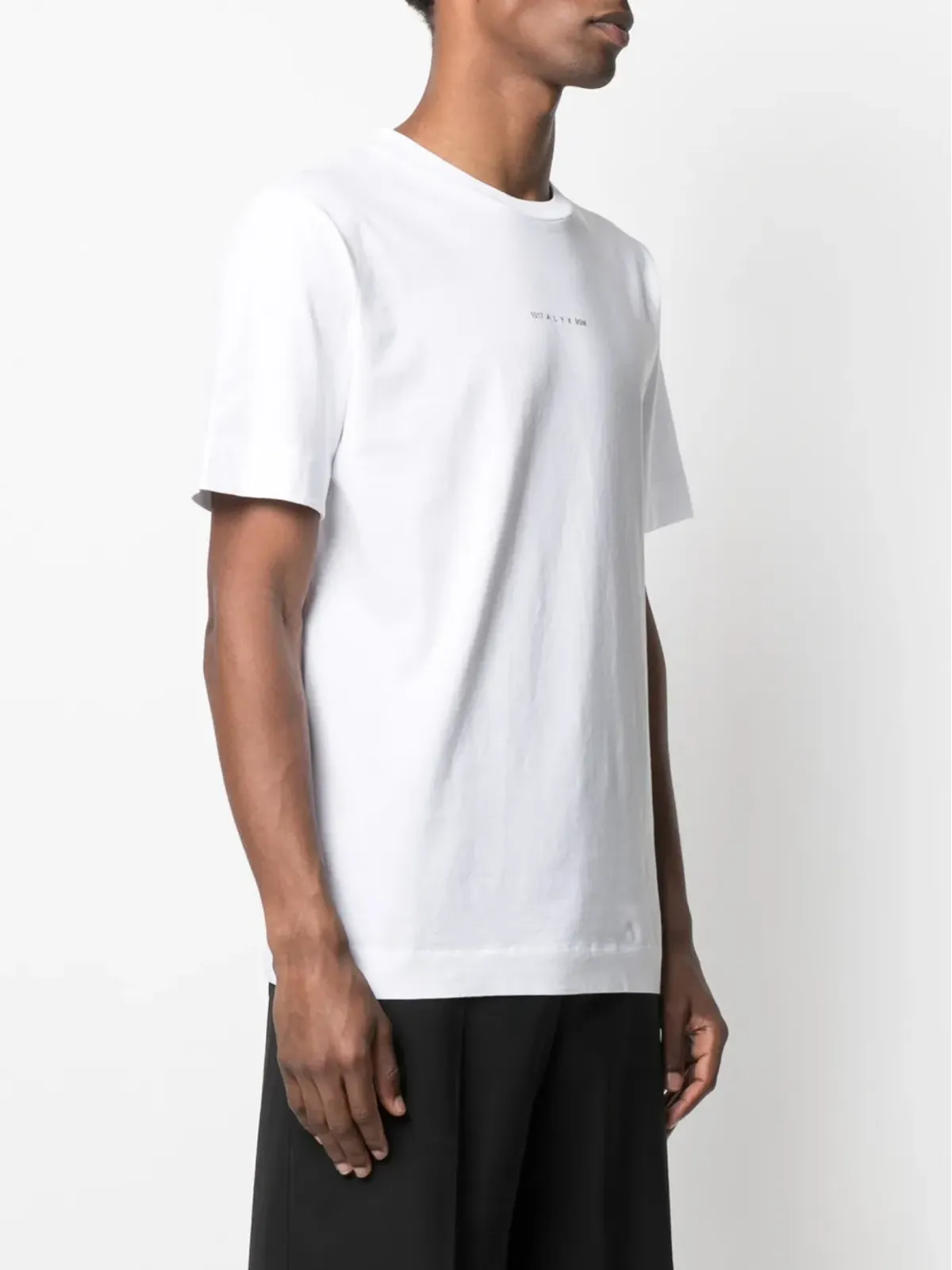 1017 ALYX 9SM テキストプリント Tシャツ - White - 画像3
