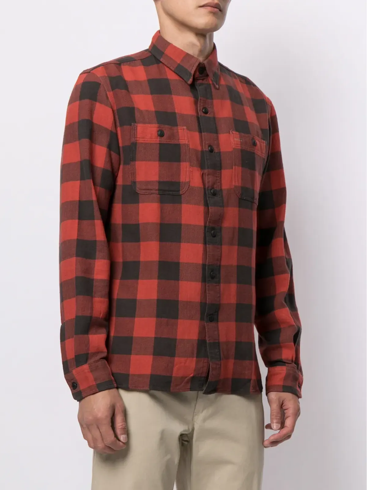 Ralph Lauren RRL ファレル チェック柄シャツ - 画像3