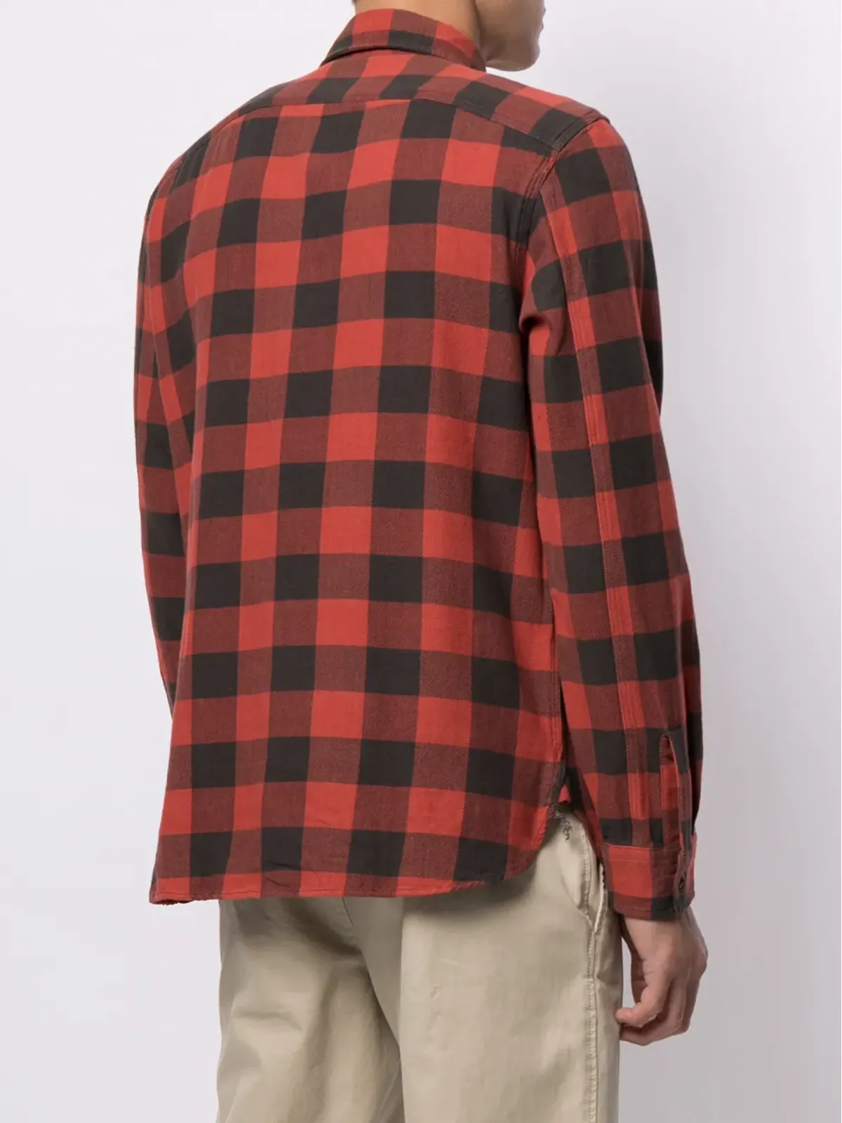 Ralph Lauren RRL ファレル チェック柄シャツ - 画像4