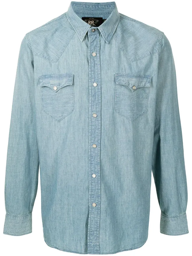 Ralph Lauren RRL Ralph Lauren RRL クラシックカラー デニムシャツの商品画像