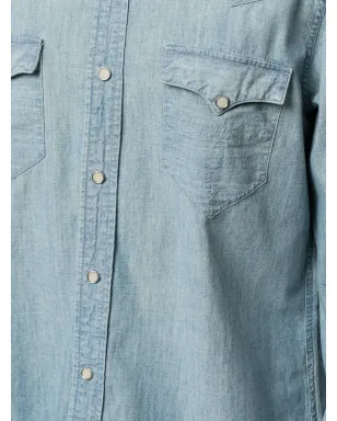 Ralph Lauren RRL クラシックカラー デニムシャツ - サムネイル5