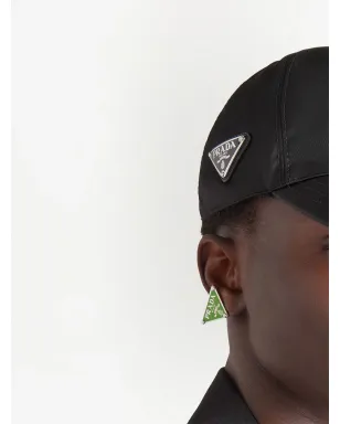 Prada ロゴプレート ベースボールキャップ - サムネイル5