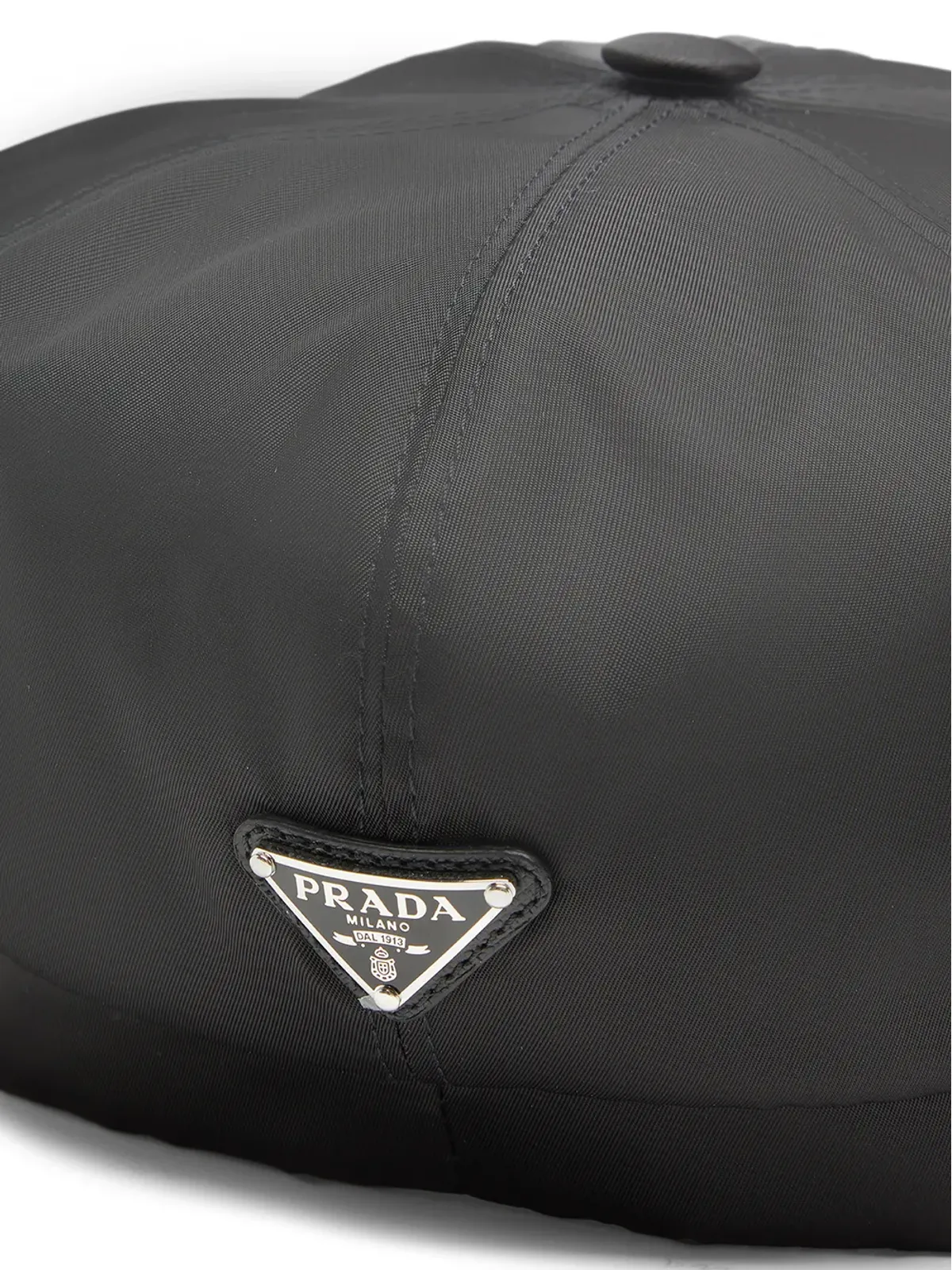 Prada リーネオン三角ロゴ帽子 - ブラック - 画像2