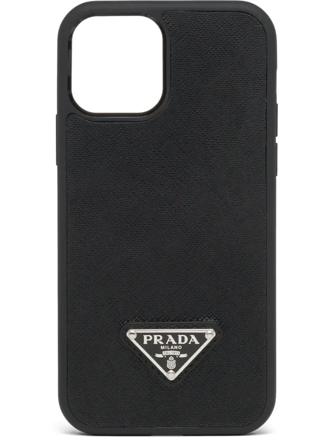 Prada Prada サフィアーノレザー iPhone 12/12 Pro ケースの商品画像