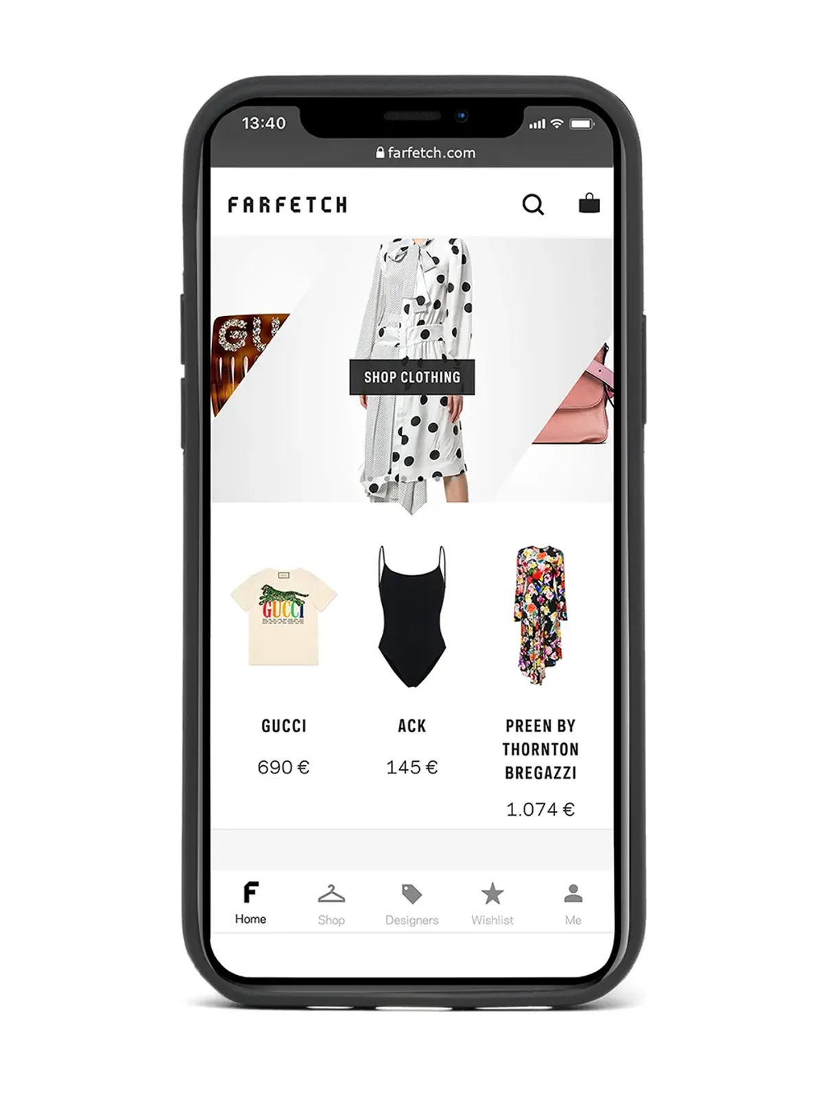 Prada サフィアーノレザー iPhone 12/12 Pro ケース - 画像2