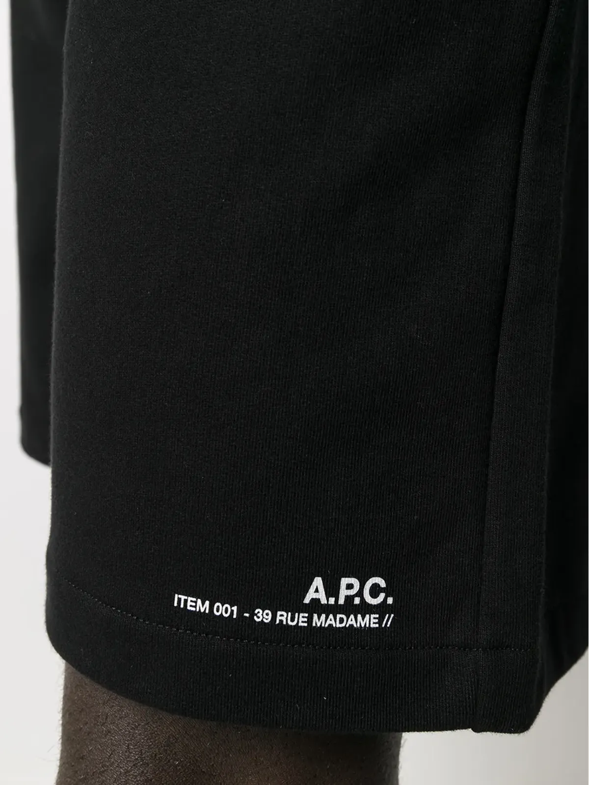 A.P.C. トラックショーツ（ブラック） - 画像5