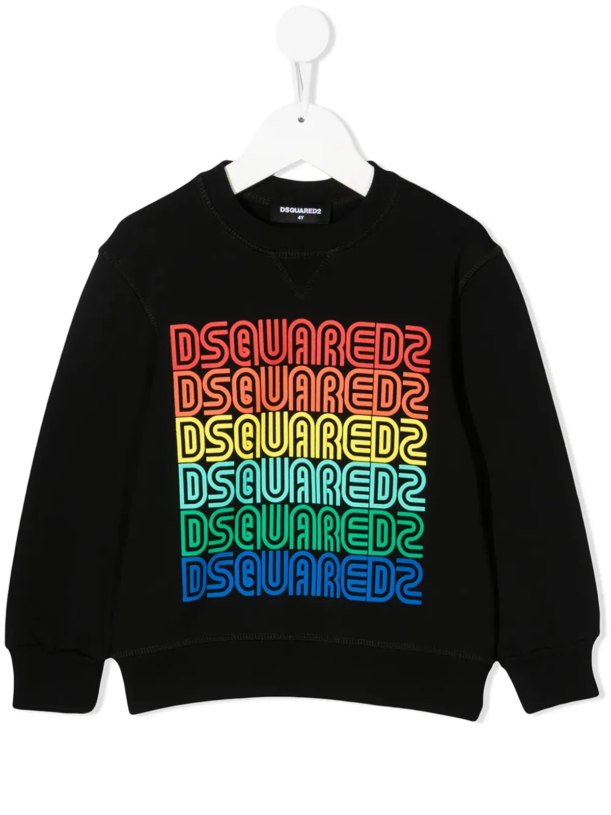 DSQUARED2 KIDS マルチロゴプリントスウェットシャツ - 画像1