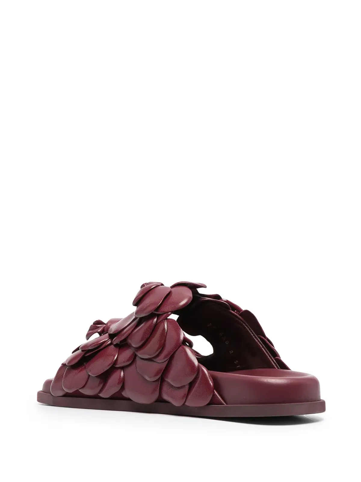Valentino Garavani ローズエディション サンダル レッド - 画像3