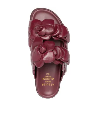 Valentino Garavani ローズエディション サンダル レッド - サムネイル4