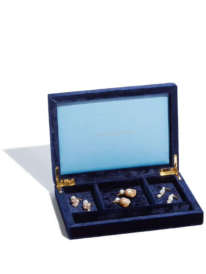 Sophie Bille Brahe Sophie Bille Brahe トレゾール ベルベット ジュエリーボックスの商品画像