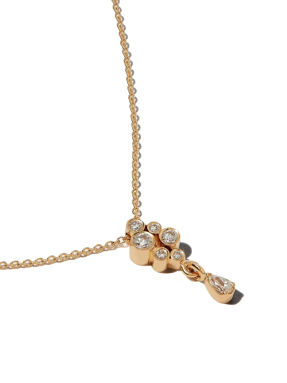 Sophie Bille Brahe スプラッシュ ダイヤモンド ネックレス - 画像3