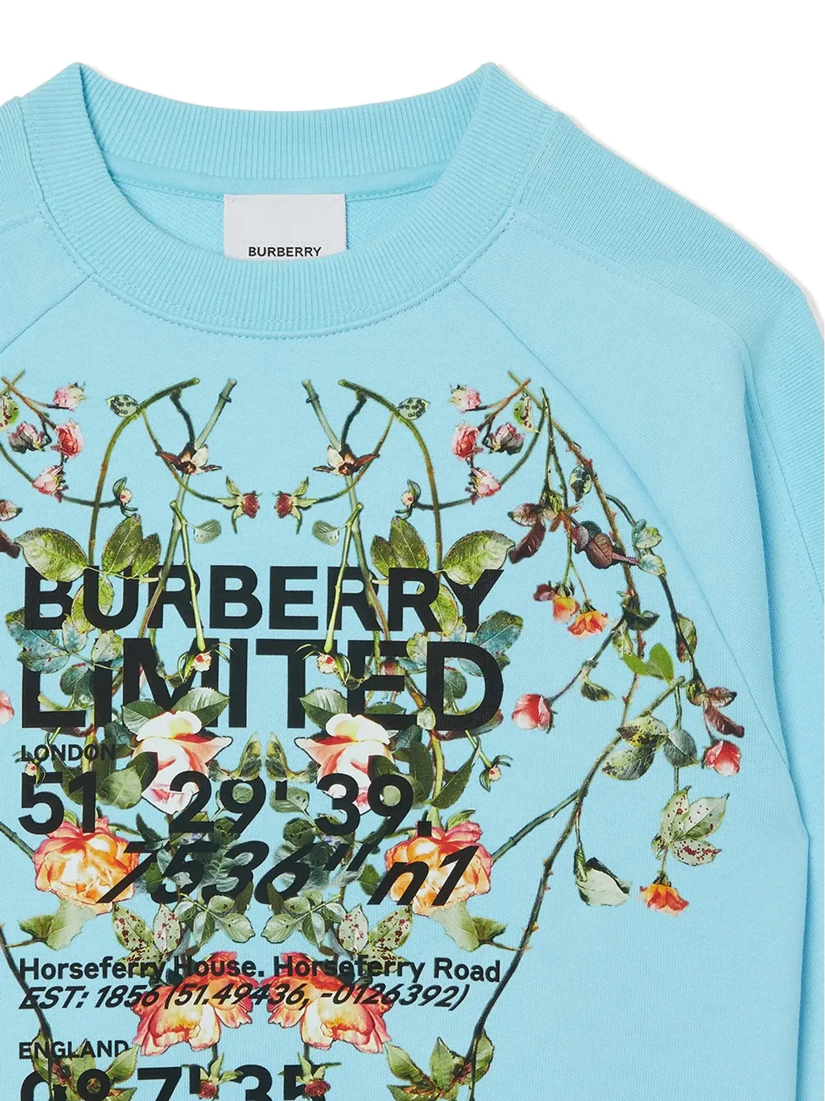 Burberry Kids Montage print クルーネック スウェット - 画像4